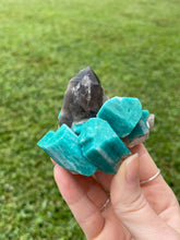 Load image into Gallery viewer, Amazonite with Smoky Quartz
