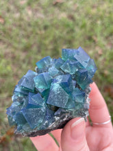 Load image into Gallery viewer, Green-Blue English Fluorite from the Cousin Jack Pocket at Rogerley Mine
