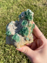 Load image into Gallery viewer, Green Fluorite on Matrix
