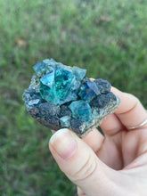 Load image into Gallery viewer, Green-Blue English Fluorite from the Cousin Jack Pocket at Rogerley Mine
