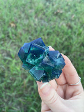 Load image into Gallery viewer, Green-Blue English Fluorite from the Cousin Jack Pocket at Rogerley Mine
