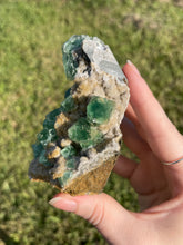 Load image into Gallery viewer, Green Fluorite on Matrix
