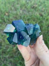 Load image into Gallery viewer, Green-Blue English Fluorite from the Cousin Jack Pocket at Rogerley Mine
