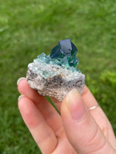 Load image into Gallery viewer, Green-Blue English Fluorite from the Cousin Jack Pocket at Rogerley Mine
