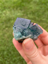 Load image into Gallery viewer, Green-Blue English Fluorite from the Cousin Jack Pocket at Rogerley Mine
