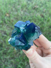 Load image into Gallery viewer, Green-Blue English Fluorite from the Cousin Jack Pocket at Rogerley Mine
