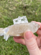 Load image into Gallery viewer, Clear Fluorite on Quartz
