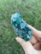 Load image into Gallery viewer, Green-Blue English Fluorite from the Cousin Jack Pocket at Rogerley Mine
