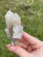 Load image into Gallery viewer, Clear Fluorite on Quartz
