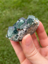 Load image into Gallery viewer, Green-Blue English Fluorite from the Cousin Jack Pocket at Rogerley Mine
