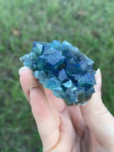 Load image into Gallery viewer, Green-Blue English Fluorite from the Cousin Jack Pocket at Rogerley Mine
