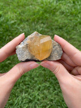 Load image into Gallery viewer, Orange Calcite on Matrix
