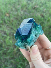 Load image into Gallery viewer, Green-Blue English Fluorite from the Cousin Jack Pocket at Rogerley Mine
