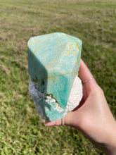 Load image into Gallery viewer, Amazonite and Albite
