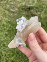 Load image into Gallery viewer, Clear Fluorite on Quartz
