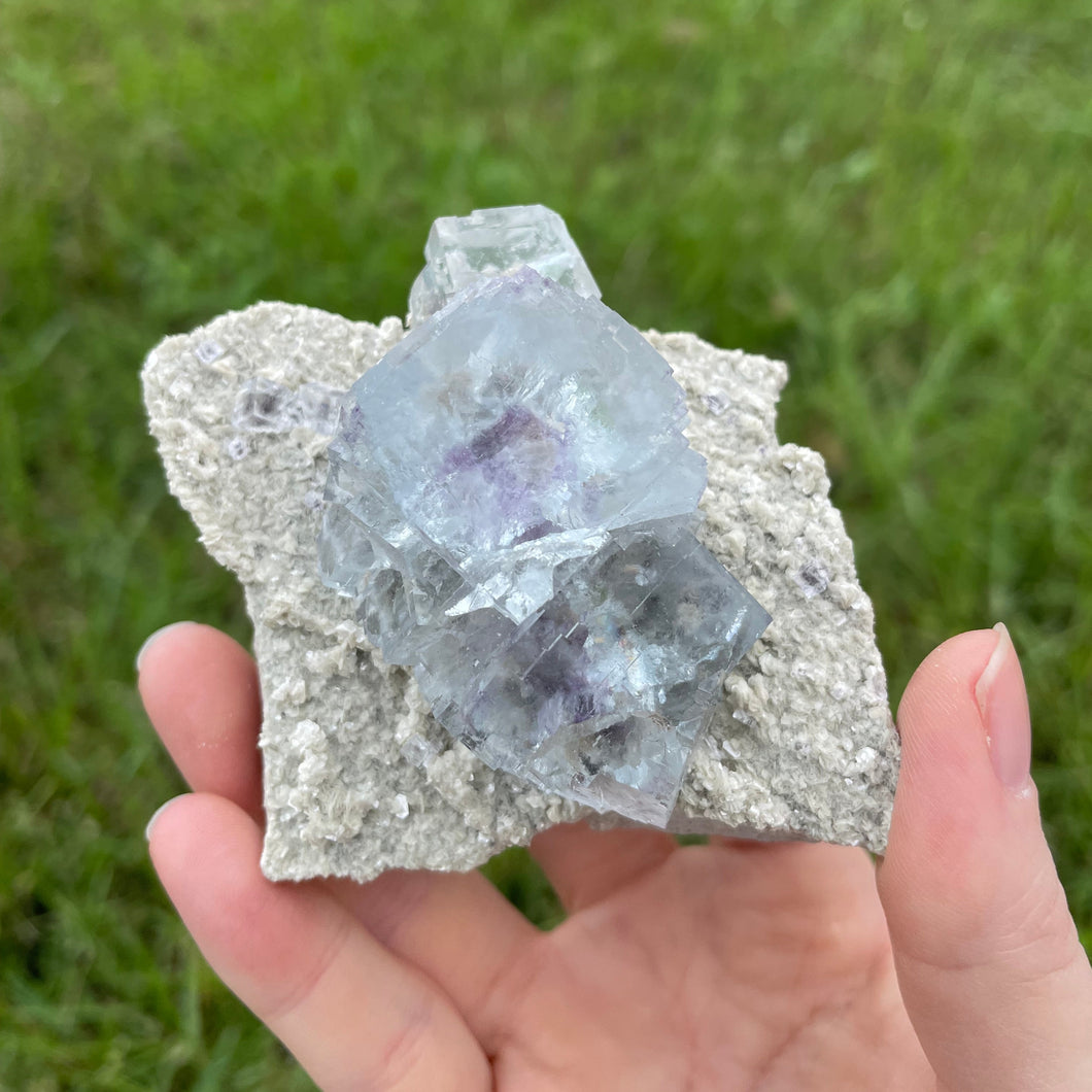 Blue and Purple Fluorite