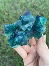 Load image into Gallery viewer, Green-Blue English Fluorite from the Cousin Jack Pocket at Rogerley Mine
