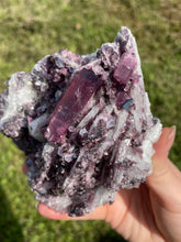 Load image into Gallery viewer, Tourmaline (var. Rubellite) and Cleavelandite
