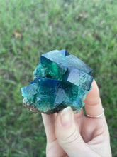 Load image into Gallery viewer, Green-Blue English Fluorite from the Cousin Jack Pocket at Rogerley Mine
