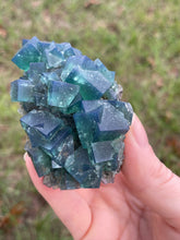 Load image into Gallery viewer, Green-Blue English Fluorite from the Cousin Jack Pocket at Rogerley Mine
