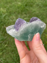 Load image into Gallery viewer, Purple and Green Fluorite
