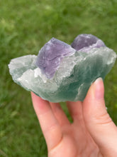 Load image into Gallery viewer, Purple and Green Fluorite
