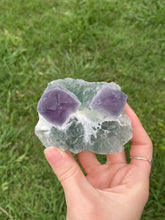 Load image into Gallery viewer, Purple and Green Fluorite
