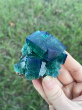 Load image into Gallery viewer, Green-Blue English Fluorite from the Cousin Jack Pocket at Rogerley Mine
