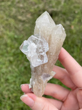 Load image into Gallery viewer, Clear Fluorite on Quartz
