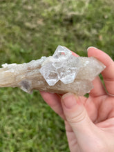 Load image into Gallery viewer, Clear Fluorite on Quartz

