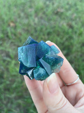 Load image into Gallery viewer, Green-Blue English Fluorite from the Cousin Jack Pocket at Rogerley Mine
