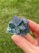 Load image into Gallery viewer, Green-Blue English Fluorite from the Cousin Jack Pocket at Rogerley Mine
