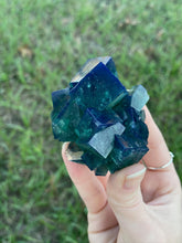 Load image into Gallery viewer, Green-Blue English Fluorite from the Cousin Jack Pocket at Rogerley Mine
