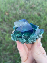 Load image into Gallery viewer, Green-Blue English Fluorite from the Cousin Jack Pocket at Rogerley Mine
