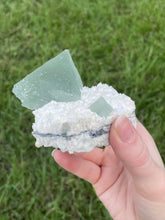 Load image into Gallery viewer, Octahedral Green Fluorite from Ruyuan Mine
