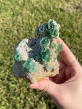 Load image into Gallery viewer, Green Fluorite on Matrix

