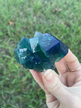 Load image into Gallery viewer, Green-Blue English Fluorite from the Cousin Jack Pocket at Rogerley Mine
