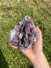 Load image into Gallery viewer, Tourmaline (var. Rubellite) and Cleavelandite
