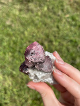 Load image into Gallery viewer, Elbaite (var. Rubellite) Tourmaline on Albite
