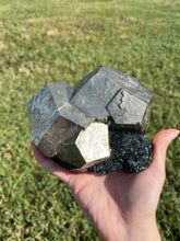 Load image into Gallery viewer, Enormous Elba Island Pyrite on Hematite
