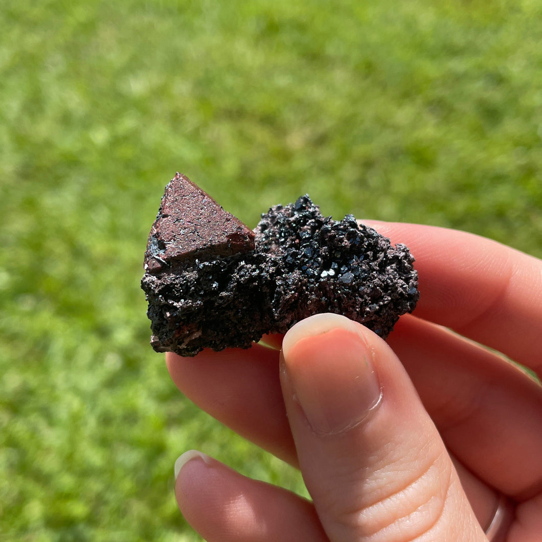 Zunyite with Matrix