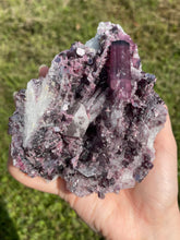 Load image into Gallery viewer, Tourmaline (var. Rubellite) and Cleavelandite
