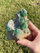 Load image into Gallery viewer, Green Fluorite on Matrix
