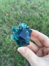 Load image into Gallery viewer, Green-Blue English Fluorite from the Cousin Jack Pocket at Rogerley Mine
