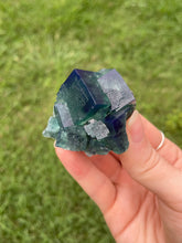 Load image into Gallery viewer, Green-Blue English Fluorite from the Cousin Jack Pocket at Rogerley Mine
