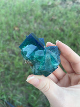 Load image into Gallery viewer, Green-Blue English Fluorite from the Cousin Jack Pocket at Rogerley Mine
