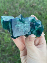 Load image into Gallery viewer, Green-Blue English Fluorite from the Cousin Jack Pocket at Rogerley Mine
