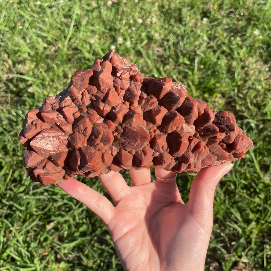 Red Hematite Quartz