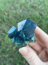 Load image into Gallery viewer, Green-Blue English Fluorite from the Cousin Jack Pocket at Rogerley Mine
