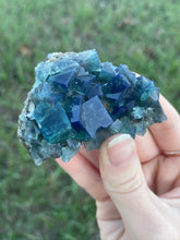 Load image into Gallery viewer, Green-Blue English Fluorite from the Cousin Jack Pocket at Rogerley Mine
